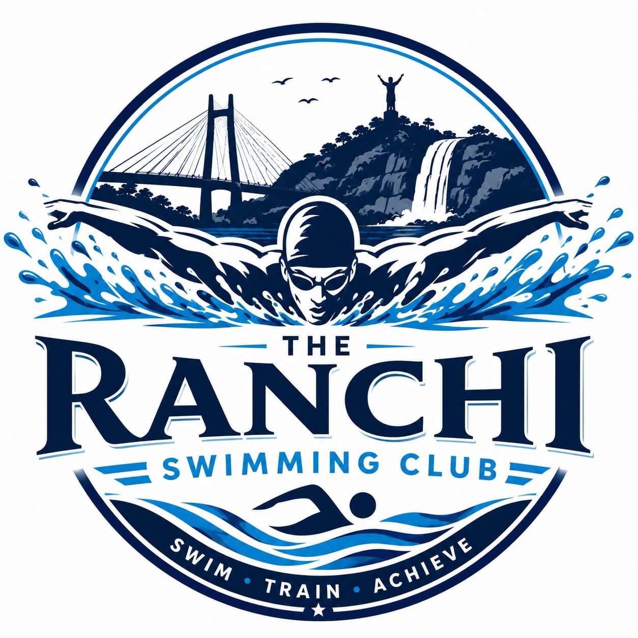 Ranchi Swimming Club logo